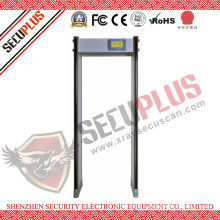 Police use 45 zones Walk Through Metal Detector SPW-300S with CE FCC RoHS ISO approval